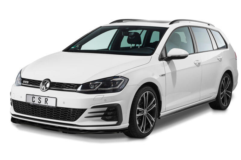Lip delantero CSR Automotive para VW Golf 7 GTI / GTD CSL345 Negro Mate 2