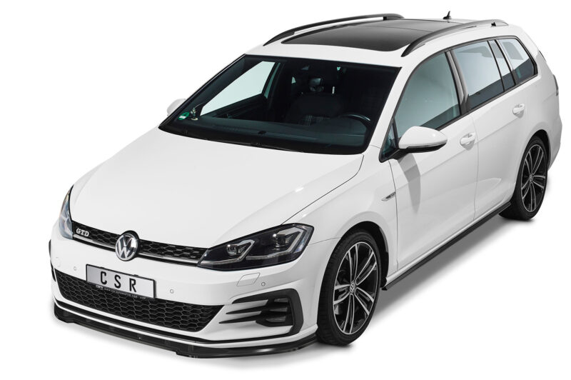 Lip delantero CSR Automotive para VW Golf 7 GTI / GTD CSL345 Negro Mate 3