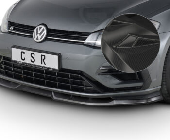 Lip delantero CSR Automotive para VW Golf 7 R CSL346 Carbon Look 1