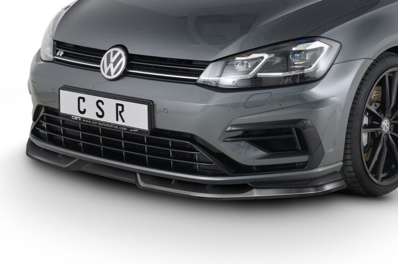 Lip delantero CSR Automotive para VW Golf 7 R CSL346 Negro Mate 2