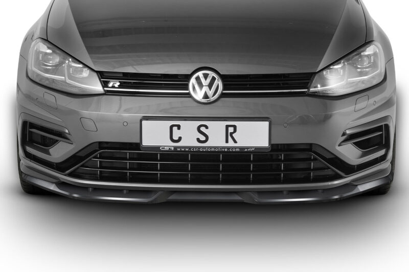 Lip delantero CSR Automotive para VW Golf 7 R CSL346 Negro Mate 3