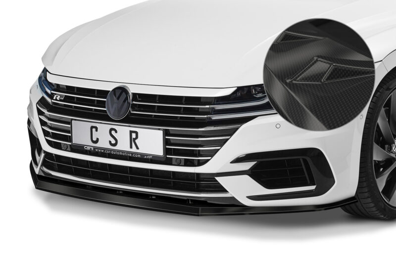 Lip delantero CSR Automotive para VW Arteon Rine CSL348 Carbon Look 1