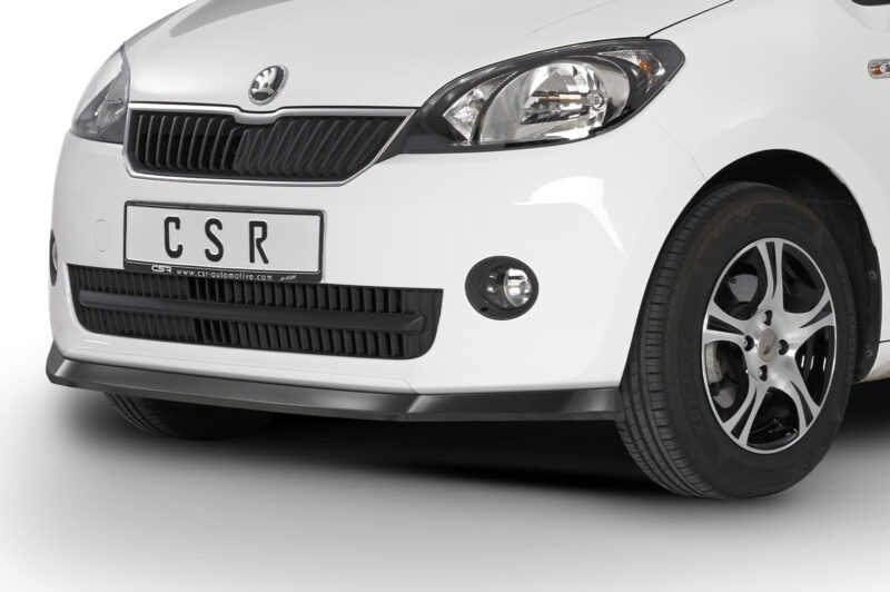Lip delantero CSR Automotive para Skoda Citigo CSL350 Negro Mate 2
