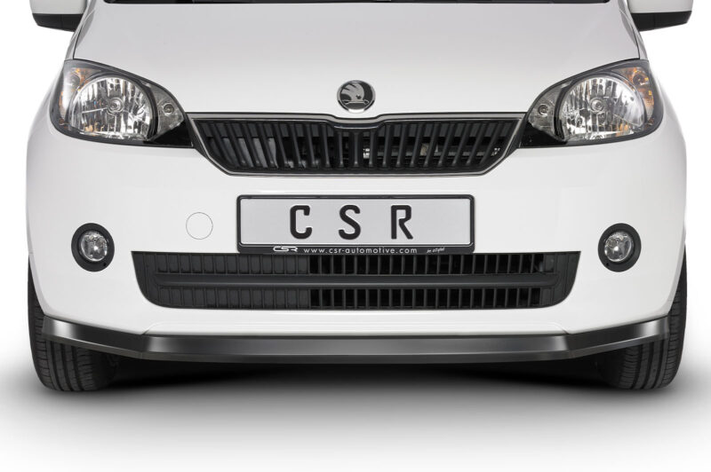 Lip delantero CSR Automotive para Skoda Citigo CSL350 Negro Mate 3