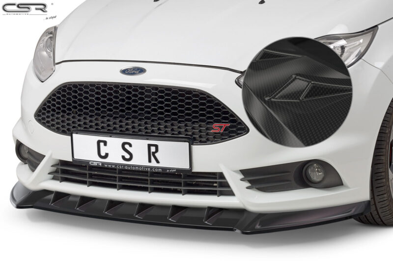 Lip delantero CSR Automotive para Ford Fiesta MK7 ST CSL351 Carbon Look 1
