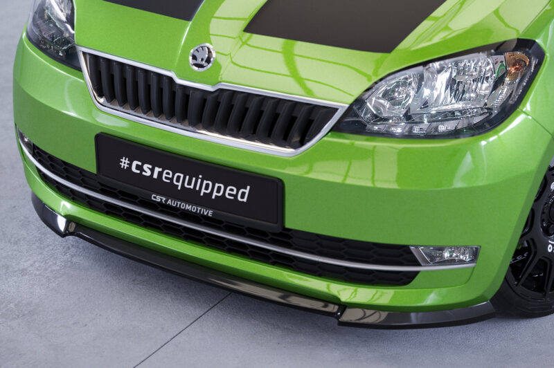 Lip delantero CSR Automotive para Skoda Citigo CSL352 Negro Mate 1