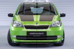 Lip delantero CSR Automotive para Skoda Citigo CSL352 Negro Mate 4