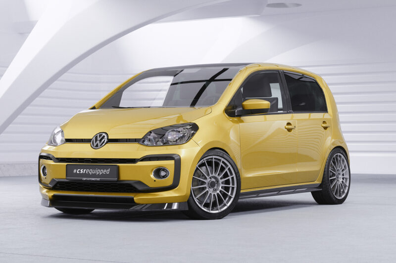 Lip delantero CSR Automotive para VW up! CSL353 Negro Mate 4