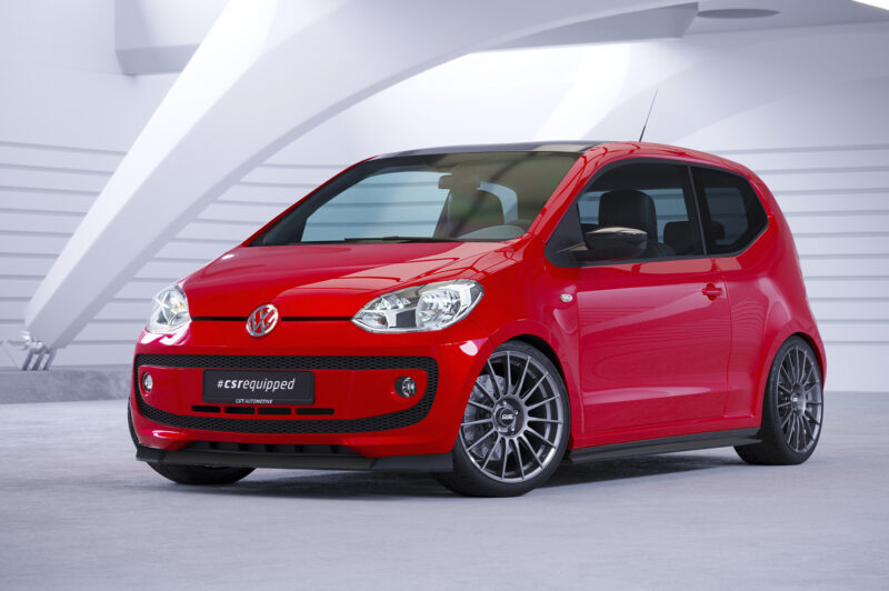 Lip delantero CSR Automotive para VW up! CSL354 Negro Mate 3