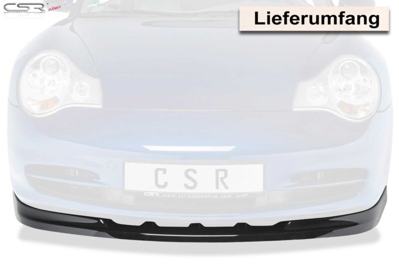 Lip delantero CSR Automotive para Porsche 911/996 CSL355 Negro Mate 4