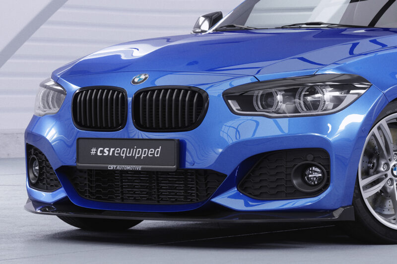 Lip delantero CSR Automotive para BMW Serie 1 F20/F21 M paquete CSL356 Negro Mate 3