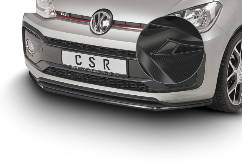 Lip delantero CSR Automotive para VW up! GTI CSL357 Carbon Look 1