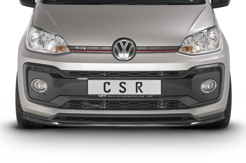 Lip delantero CSR Automotive para VW up! GTI CSL357 Negro Mate 2