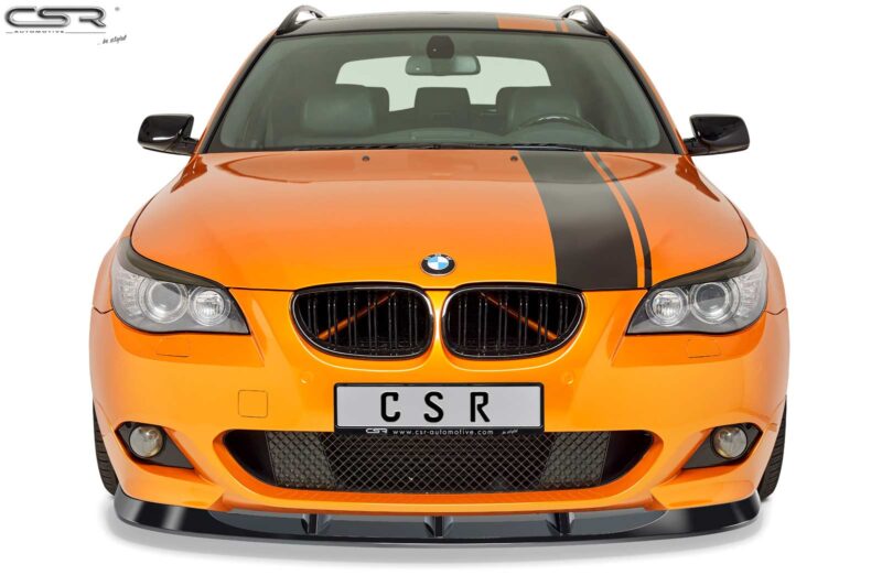 Lip delantero CSR Automotive para BMW Serie 5 E60 / E61 CSL361 Negro Mate 3