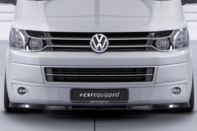 Lip delantero CSR Automotive para VW T5 Autobús CSL363 Negro Mate 5