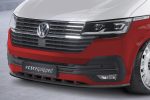 Lip delantero CSR Automotive para VW T6.1 Furgoneta CSL364 Negro Mate 2