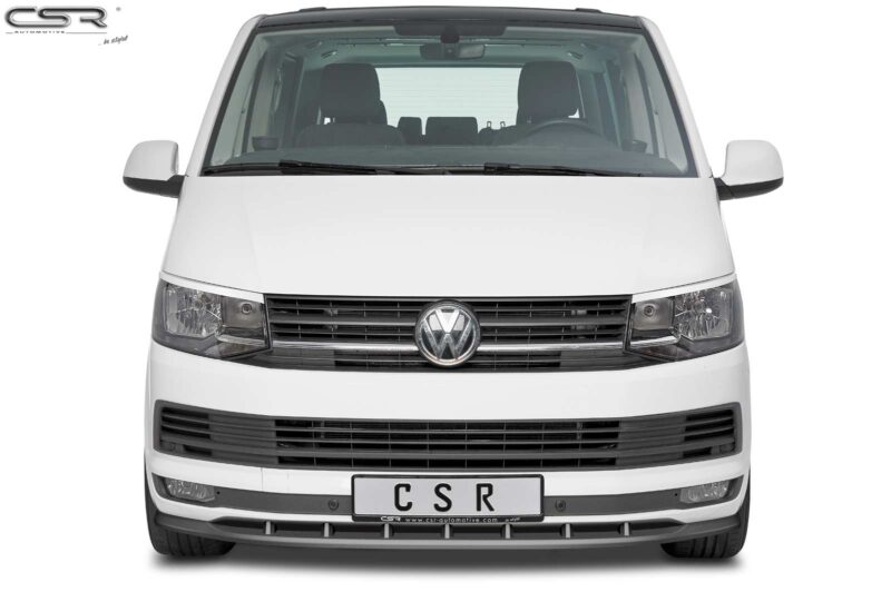 Lip delantero CSR Automotive para VW T6 Autobús CSL365 Negro Mate 3