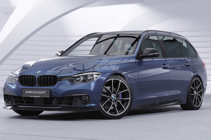 Lip delantero CSR Automotive para BMW Serie 3 F30/F31 CSL366 Negro Mate 4
