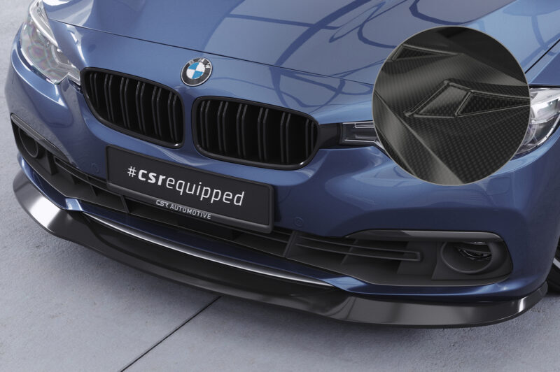 Lip delantero CSR Automotive para BMW Serie 3 F30/F31 CSL366 Carbon Look 1