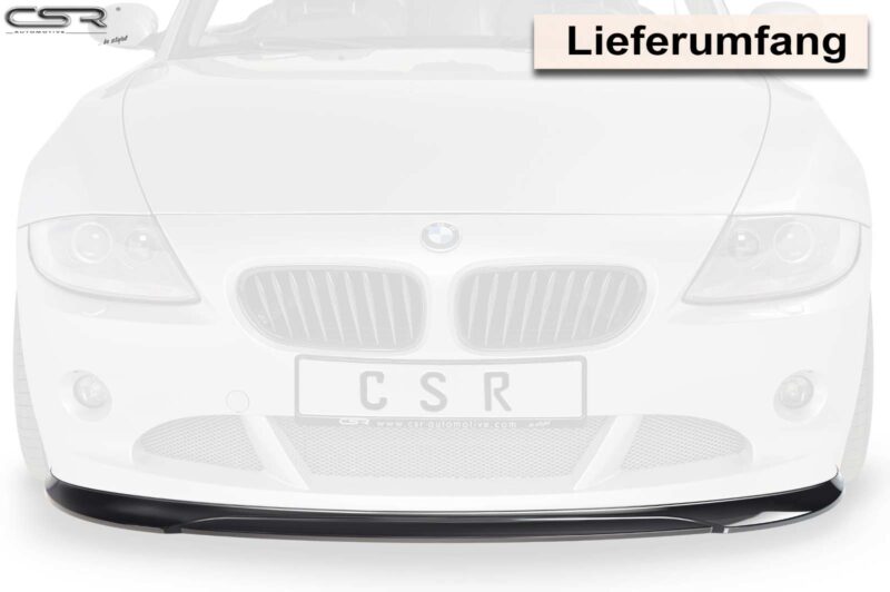Lip delantero CSR Automotive para BMW Z4 E85 CSL370 Negro Mate 4