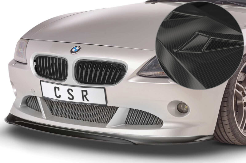 Lip delantero CSR Automotive para BMW Z4 E85 CSL370 Carbon Look 1