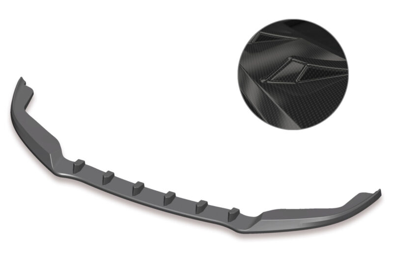 Lip delantero CSR Automotive para Porsche Panamera 1 GTS/Turbo CSL371 Carbon Look 1