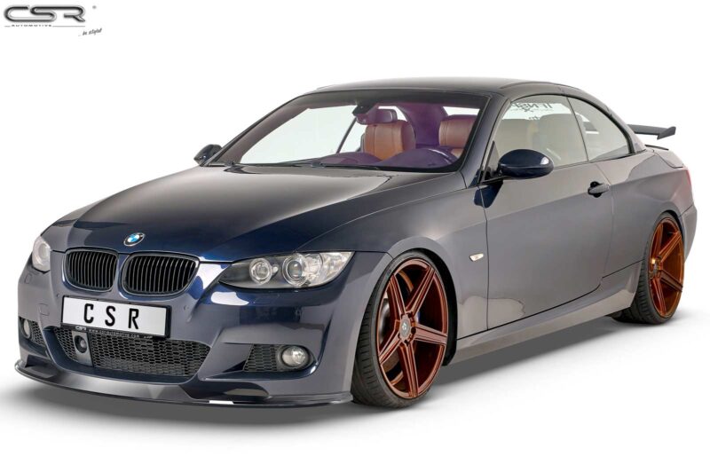 Lip delantero CSR Automotive para BMW Serie 3 E92/E93 paquete M CSL372 Negro Mate 2