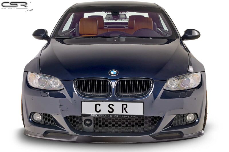 Lip delantero CSR Automotive para BMW Serie 3 E92/E93 paquete M CSL372 Negro Mate 3