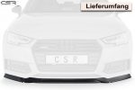 Lip delantero CSR Automotive para Audi A4 B9 8W Sine / S4 B9 8W CSL376 Negro Mate 4