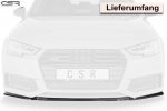 Lip delantero CSR Automotive para Audi A4 B9 8W Sine / S4 B9 8W CSL377 Negro Mate 4
