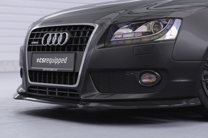 Lip delantero CSR Automotive para Audi A5 8T CSL378 Negro Mate 2