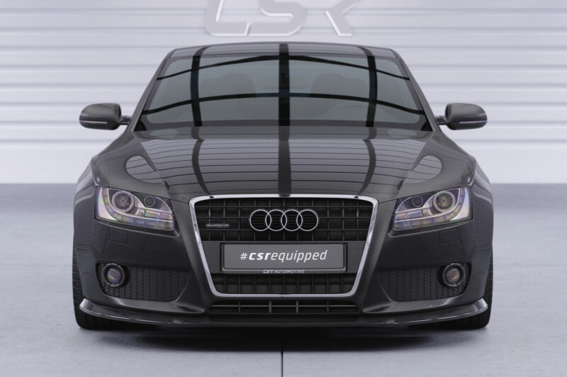 Lip delantero CSR Automotive para Audi A5 8T CSL378 Negro Mate 6