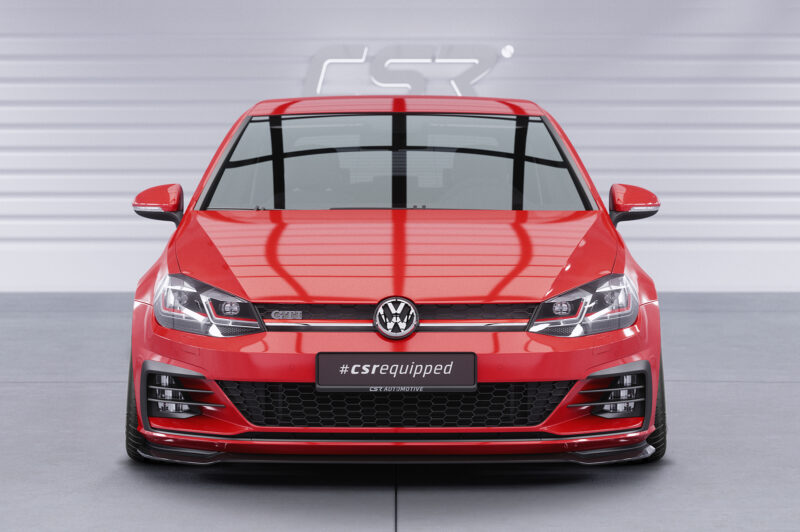 Lip delantero CSR Automotive para VW Golf 7 GTI / GTD CSL380 Negro Mate 6