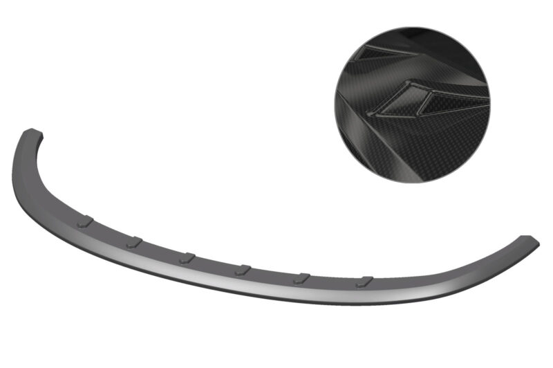 Lip delantero CSR Automotive para VW Golf 5 R32 CSL381 Carbon Look 1