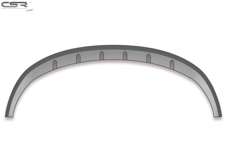 Lip delantero CSR Automotive para VW Golf 5 R32 CSL381 Negro Mate 2