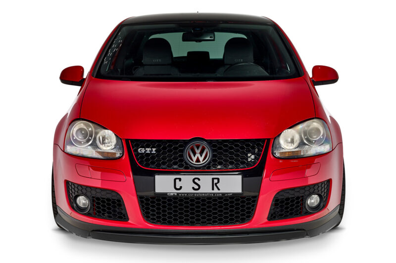 Lip delantero CSR Automotive para VW Golf 5 GTI/GT CSL382 Negro Mate 3