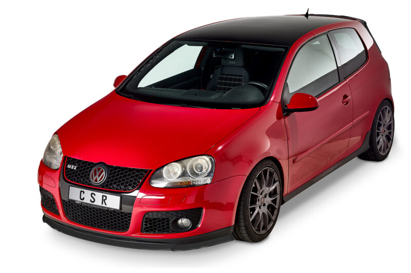 Lip delantero CSR Automotive para VW Golf 5 GTI/GT CSL382 Negro Mate 4