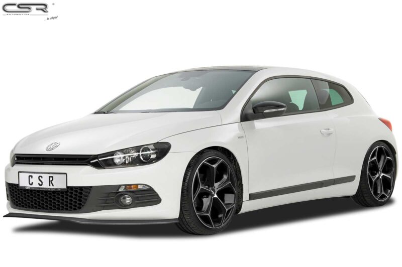 Lip delantero CSR Automotive para VW Scirocco III CSL383 Negro Mate 2