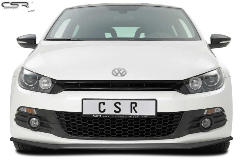 Lip delantero CSR Automotive para VW Scirocco III CSL383 Negro Mate 3