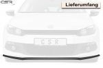 Lip delantero CSR Automotive para VW Scirocco III CSL383 Negro Mate 4