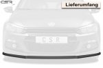 Lip delantero CSR Automotive para VW Scirocco III Rine CSL385 Negro Mate 4