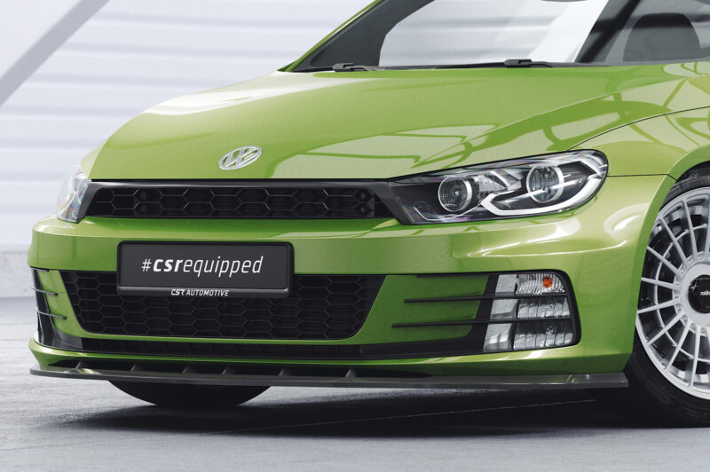 Lip delantero CSR Automotive para VW Scirocco III Rine CSL386 Negro Mate 3