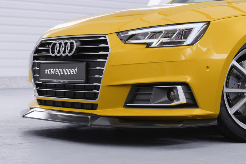 Lip delantero CSR Automotive para Audi A4 B9 (Tipo 8W) CSL387 Negro Mate 2