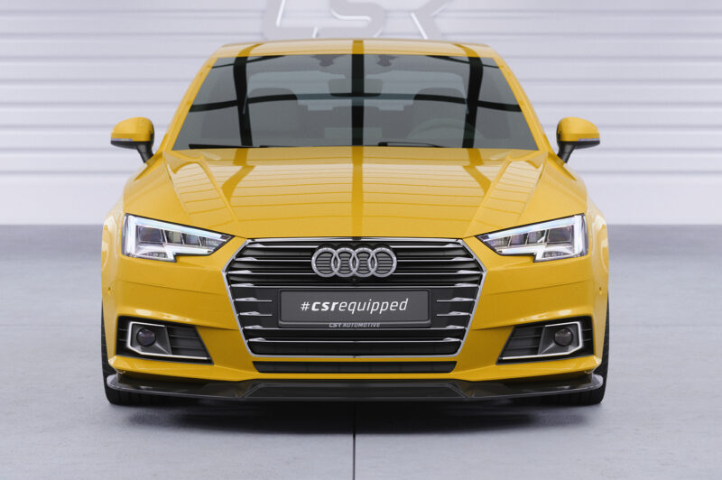 Lip delantero CSR Automotive para Audi A4 B9 (Tipo 8W) CSL387 Negro Mate 6