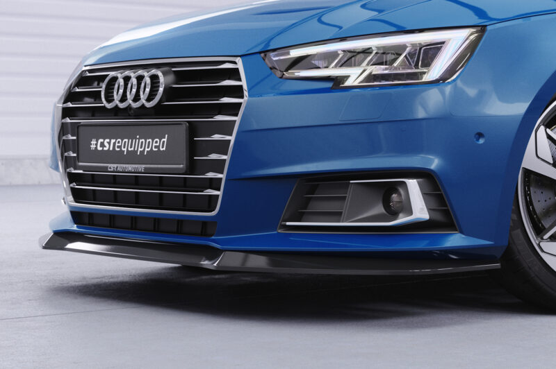 Lip delantero CSR Automotive para Audi A4 B9 (Tipo 8W) CSL388 Negro Mate 2