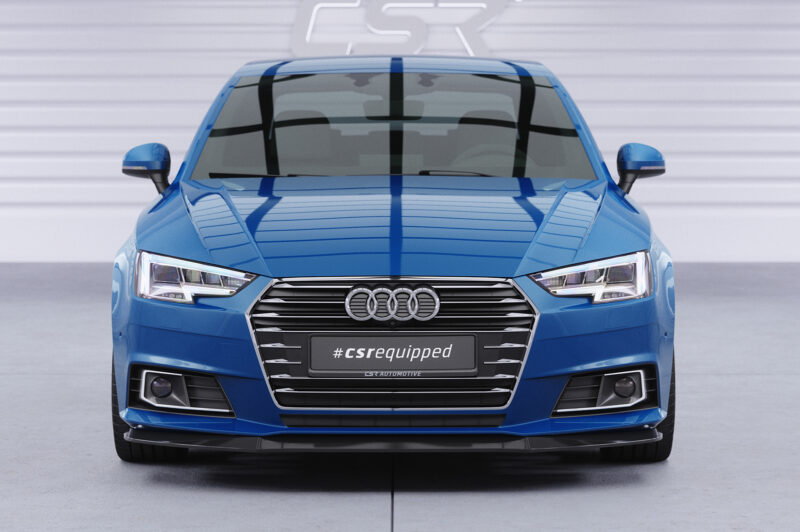 Lip delantero CSR Automotive para Audi A4 B9 (Tipo 8W) CSL388 Negro Mate 6