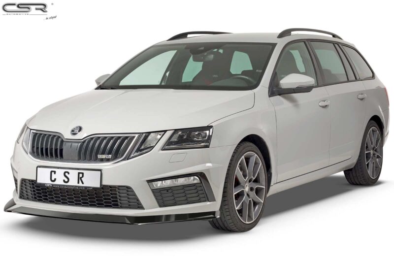 Lip delantero CSR Automotive para Skoda Octavia III (5E) RS CSL389 Negro Mate 2
