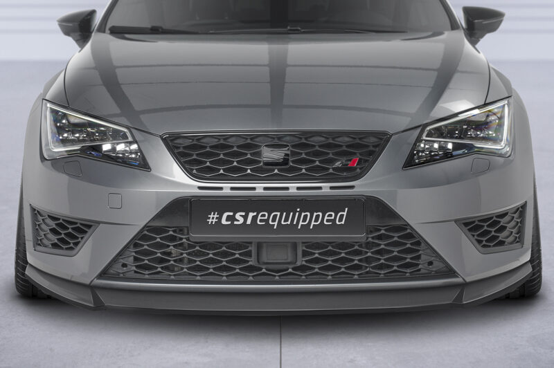 Lip delantero CSR Automotive para Seat Leon 3 (Typ 5F) Cupra/FR CSL390 Negro Mate 5
