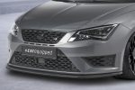 Lip delantero CSR Automotive para Seat Leon 3 (Typ 5F) Cupra/FR CSL391 Negro Mate 3