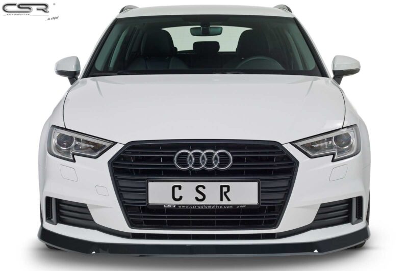 Lip delantero CSR Automotive para Audi A3 8V CSL393 Negro Mate 3